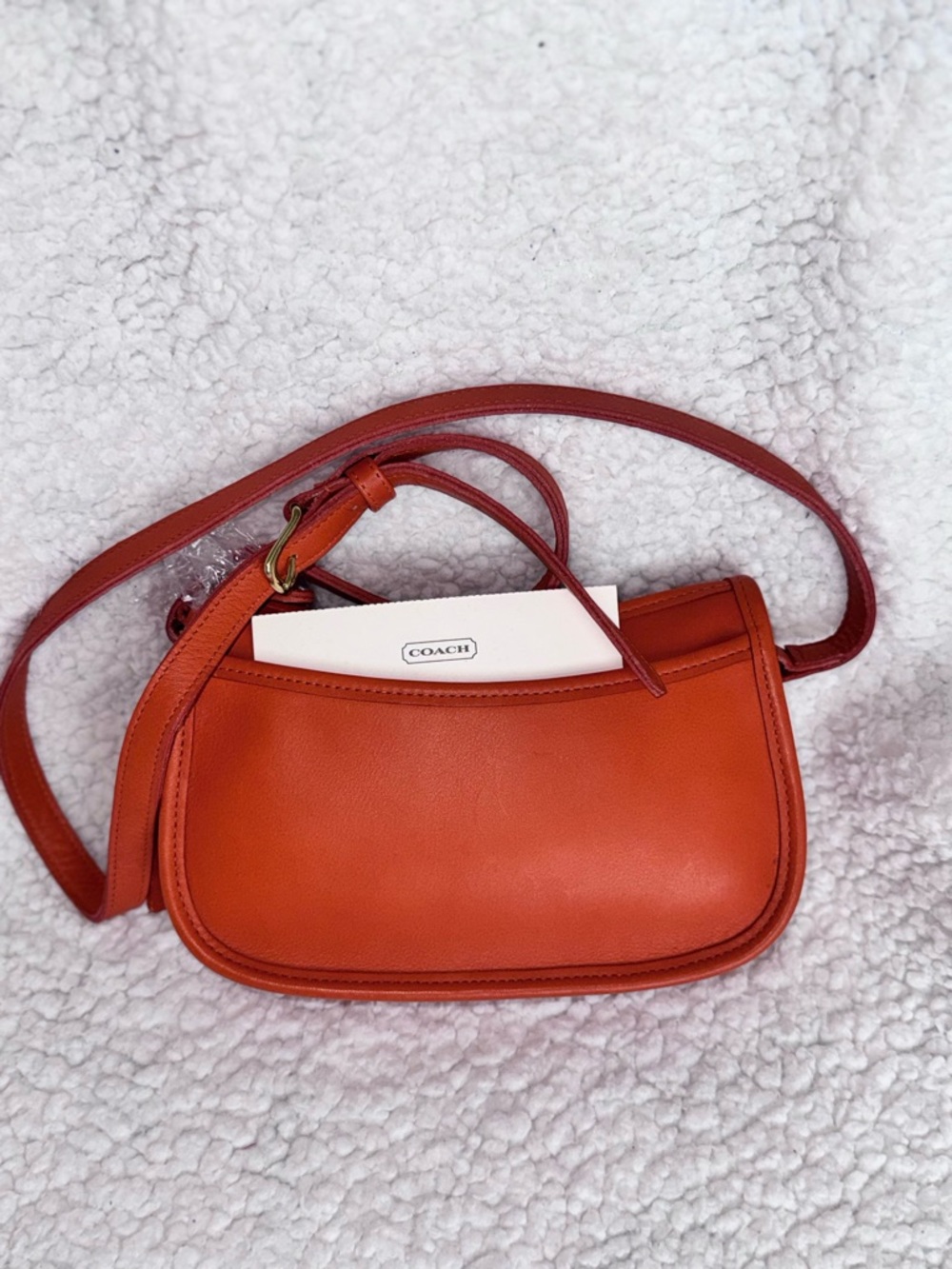 Coach Tangerine Wendie Bag